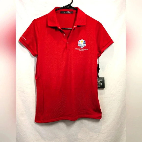 Ralph Lauren Tops - Ralph Lauren Ryder Cup 2018 LE Gold National France , red size M